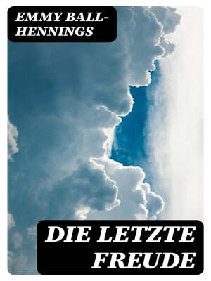 cover image of Die letzte Freude